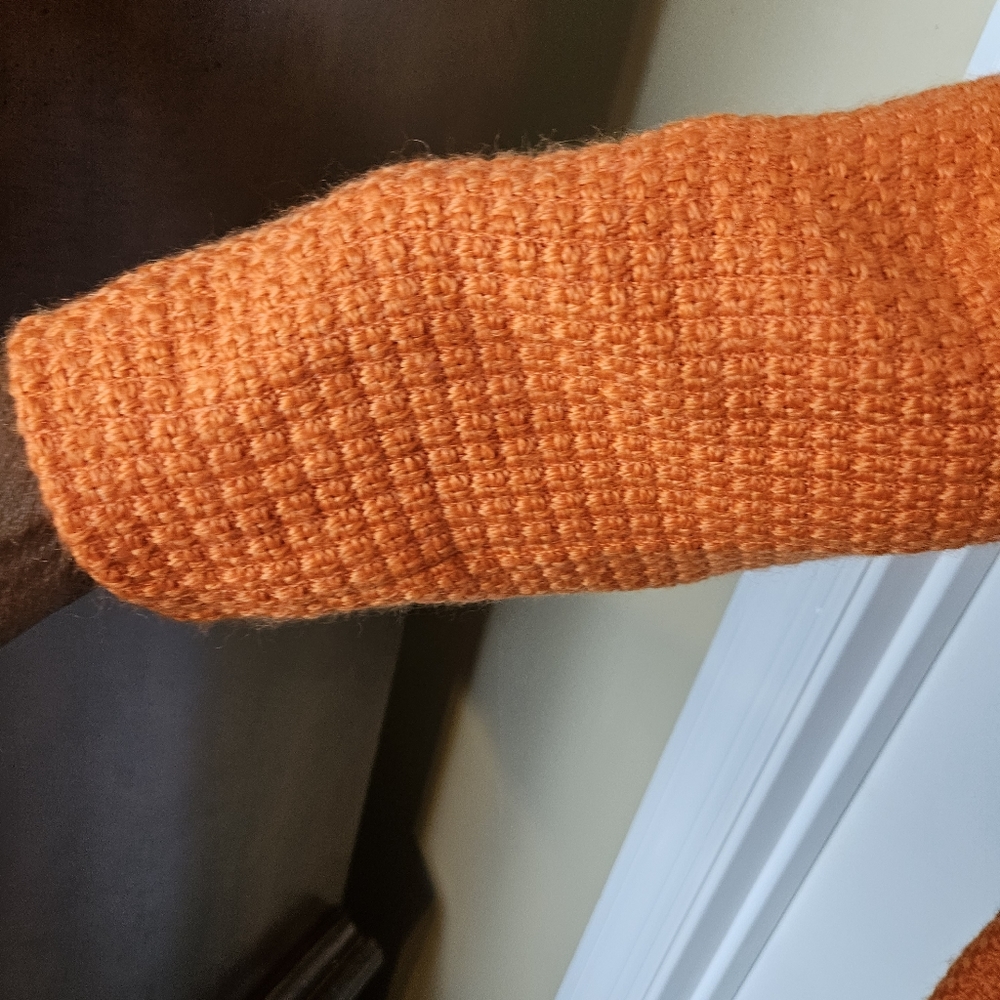 RAFAELLA WOMEN BEAUTIFUL WOOL TANGERINE JACKET SIZE 14 - Picture 8 of 12